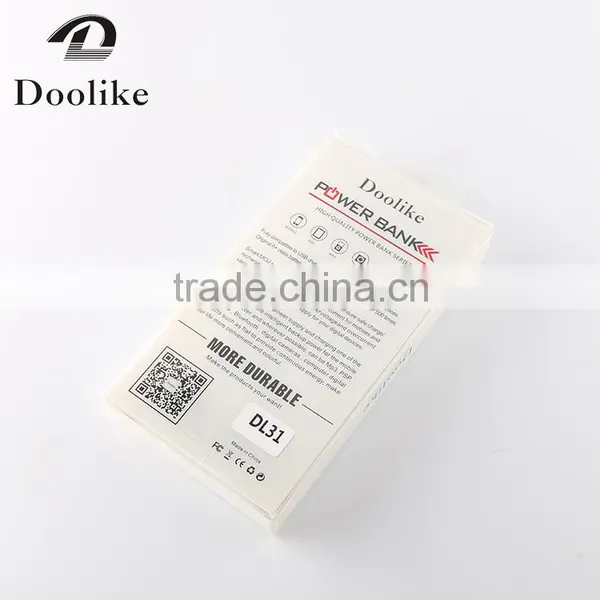 2016 Wholesale 6000mAh Power Bank Mobile Power Bank With LED Light photo-5
