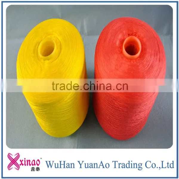 Polyester Colored Yarn 42 2 Spun on Plastic Cone for Sewing Thread photo-2