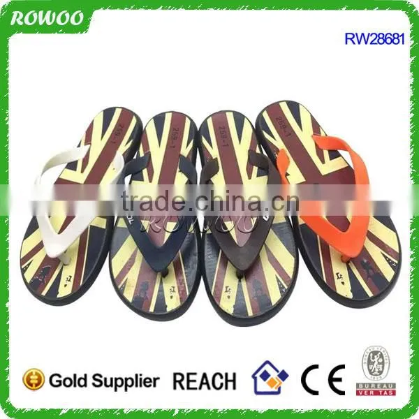 Hot Sale Camo Print Summer Beach Walk Men Beach Slipper photo-4