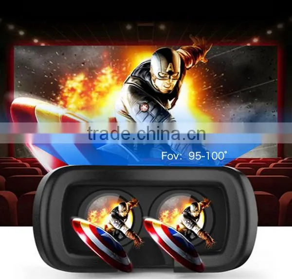 2016 New vr Box With Cheap Price,factory Direct vr Box, Cheap 3d vr Box 2.0 Glasses Virtual Reality