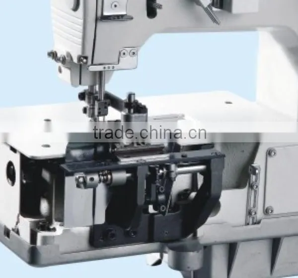 High Speed Double Neddle Flat-bed Trouser Loop Sewing Machine photo-2