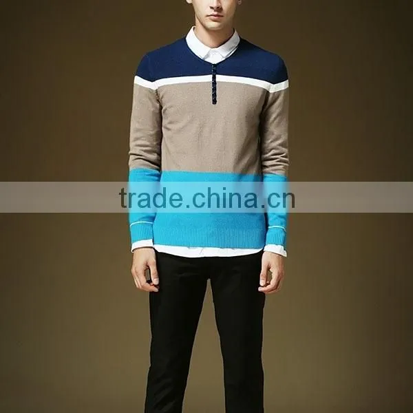 2015 Autumn New Design the Most Popular Sweater Low Collar for Latest New Style Sweater photo-4