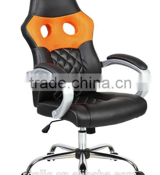 High Back Gaming Racing Leather Mesh Chair photo-4