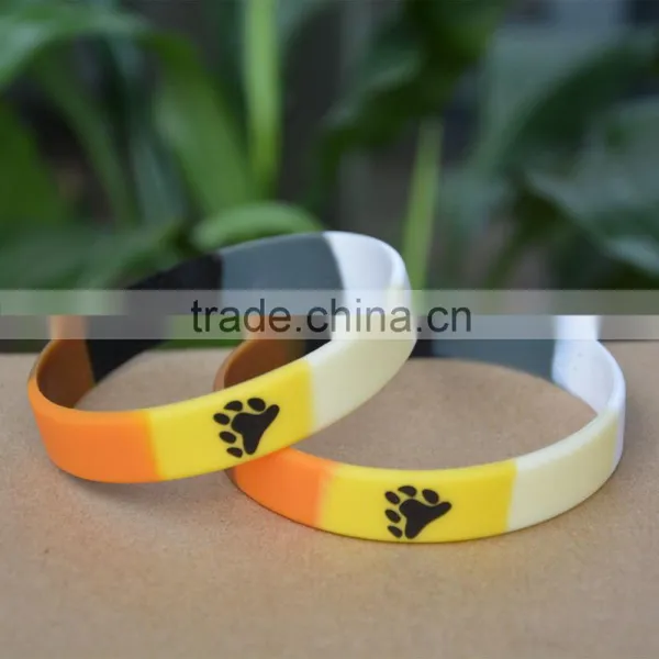 Design Your Own Wristband Printed Silicone Bracelet photo-2