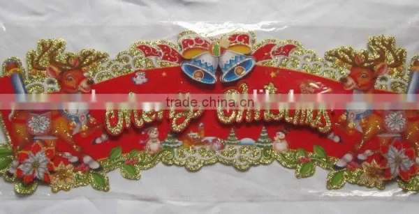 300gsm Christmas Paper Wall Sticker photo-2