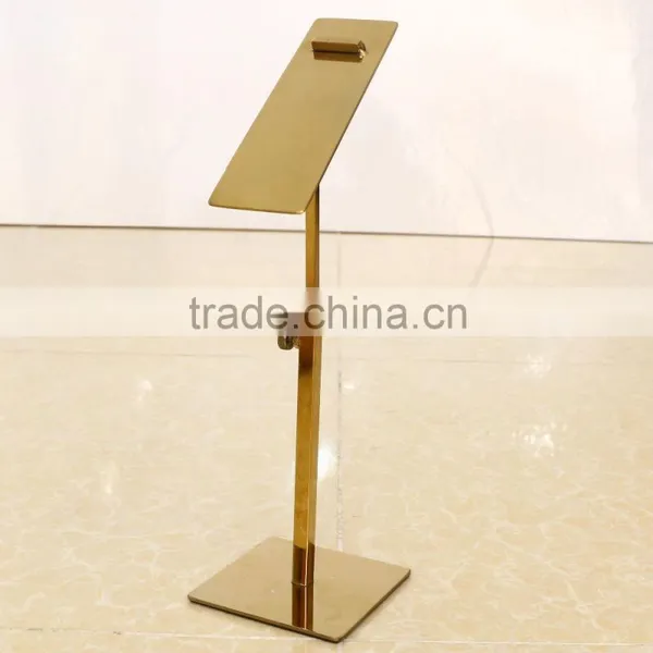 Luxury Metal Shoe Display Stand for Shop photo-3
