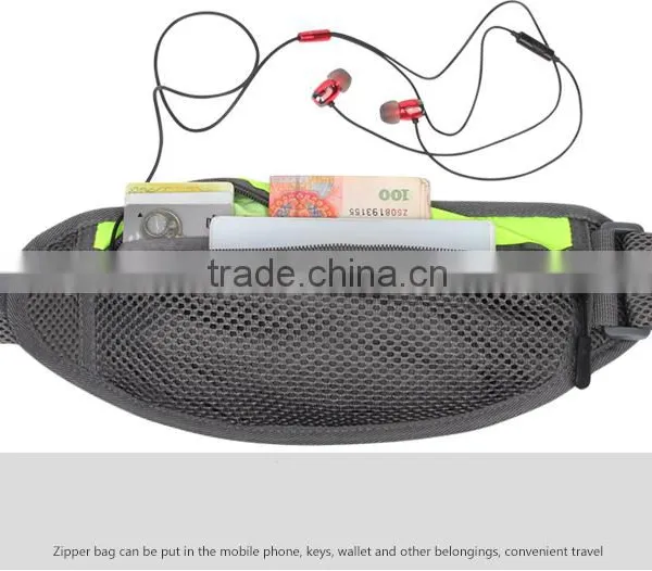 Fashion Designer Mesh Waist Bag, Money Belt Bag, Net Running Belt photo-2
