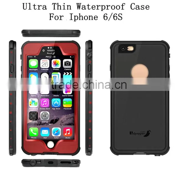 Underwater Slim Shockproof Snowproof Dirtpoof Phone Case for Iphone 6S, 2016 New Waterproof Case photo-4