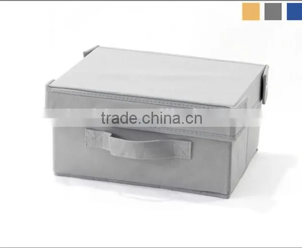 NON-WOVEN CUBE WITH ATTACED COVER/NON-WOVEN STORAGE BOX WITH ATTACED COVER photo-3