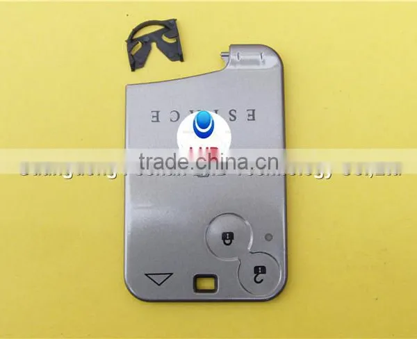 Hot Sale Renault Key Card for 2 Button Keyless Smart Card Case Renault Laguna Blank Key Card photo-2