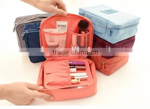 YIWU RODA 100%polyester Fashion Foldable Cosmetics Storage Bag photo-4