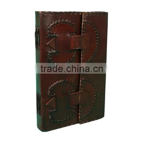 Handmade Dual Strap Handcrafted Leather Journal