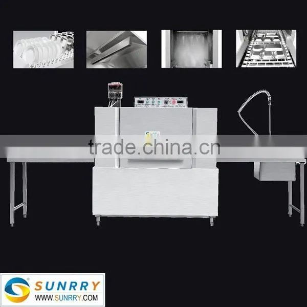 Special Industrial General Electric Double Spray Tunnel Type Dishwaher Tablet Safe Water Bottles