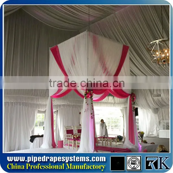 Telescopic Pipe and Drape System, Four Piece Pipe Poles Upright photo-3