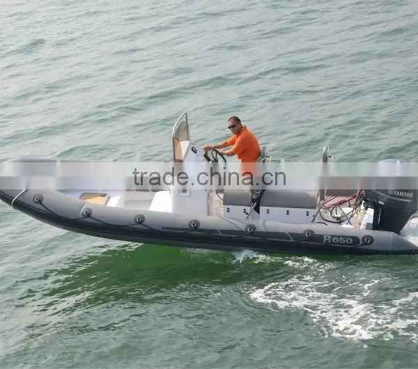 2014 NEW MODEL RIB BOAT 650D RIGID INFLATABLE BOAT photo-5