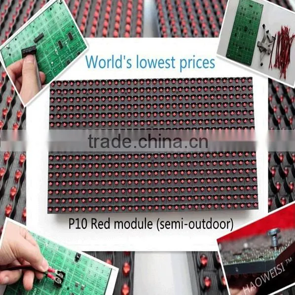 P10 Outdoor Flexble LED Display Module,single Color Red Green Blue Yellow White Module,LED Screnn Module P10 photo-2