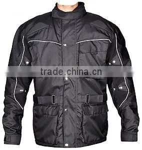Custom High Quality Men Motorbike Textile Airbag Jacket Motorcycle Cordura Jacket For Auto Racing photo-3