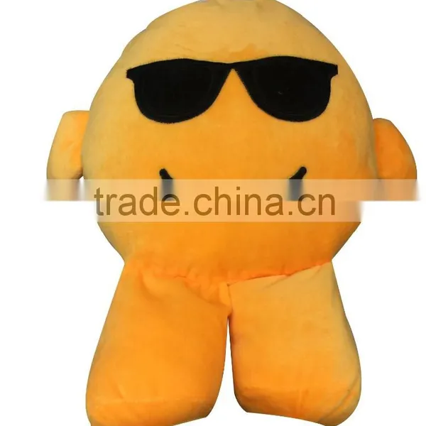 Wholesale Custom Kid New Design Emoji Cartoon Charater Plush Stuff Toys photo-3
