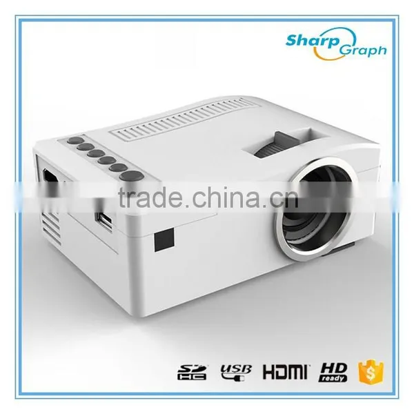 Wholesale UNIC Mini 48lux LED Lamp Handheld Projector UC18 Pico LCD Home Cinema Proyecto photo-6