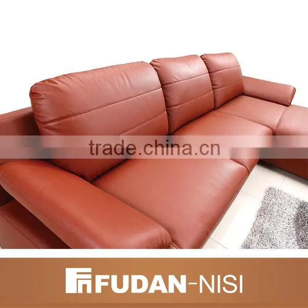 Modern Home Furniture Leather Sectional Corner Sofa Bangladesh Supplier's Choice photo-3