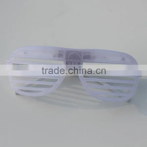 Led Light Up Slotted Shades Sunglasses photo-2