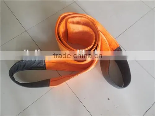 Lifting Tools Flat 100% Polyester Duplex Web Sling Belt Polyester Webbing photo-5