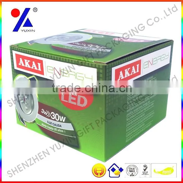 2015 NEW STYLE LAMP PACKAGING BOX / CORRUGATED PAPER OR CARTON PAPER AND GREEN COLOR BOX / WHOLESALE SHENZHEN GIFT PACKAGING BOX photo-4
