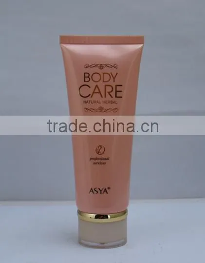 100g Body Care Plastic Tube Packaging With Perfect Screw Cap