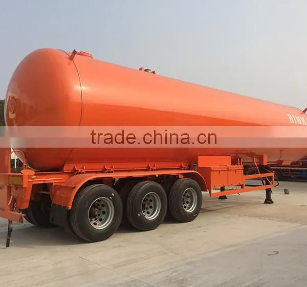 Quality 100% Guaranteed High Performance 58.5m3 25ton Tri-axle Lpg Tank Trailer photo-2