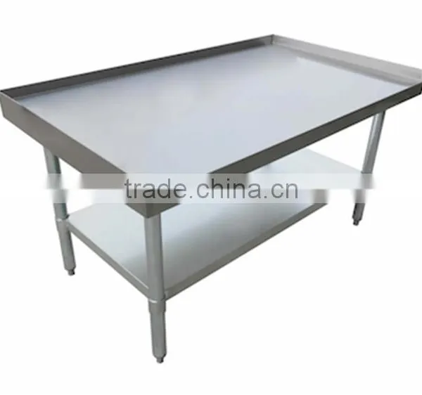 NSF Approval Detechable Stainless Steel Equipment Stand/work Table for Commercial Kitchen or Restaurant