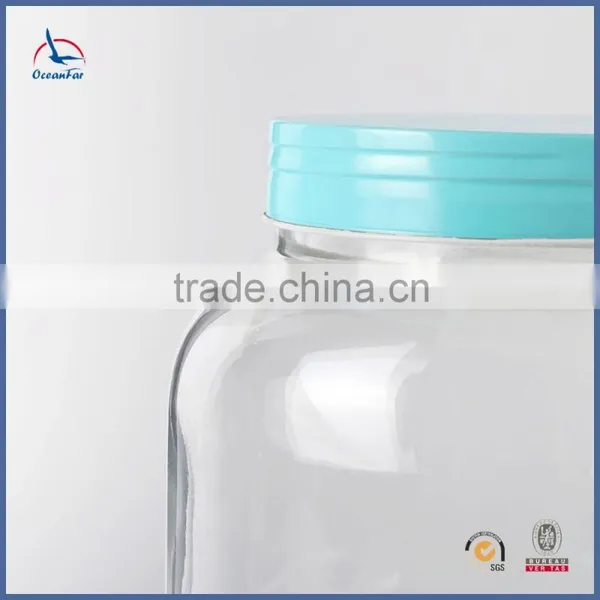 3.5L Glass Beverage Jar Sealing Glass Water Dispenser With Water Faucet photo-6