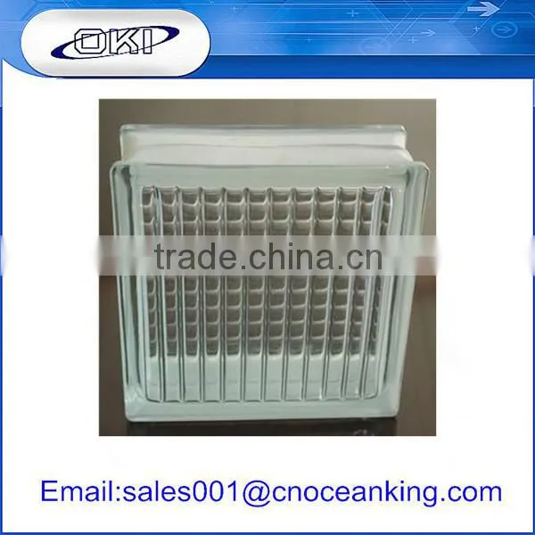 Flat Shape and Clear Glass Technique Glass Block for Building photo-2