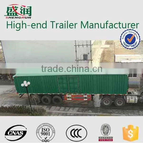 China Hot 3 Axles /4 Axles Van Semi Trailer photo-5