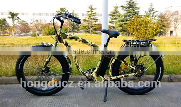 New Model 500w Electric Bike With Fat Tire e Cycle Electric Folding Bike photo-2