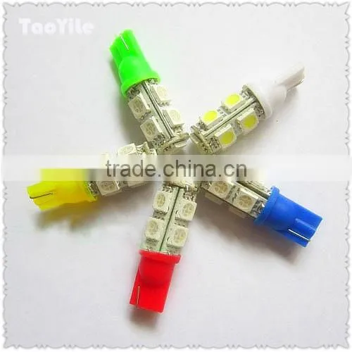 China T10 5050 9smd Led Lighting Led Indicator Car Light