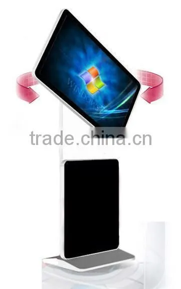 55" Inch Alone Standing Android network control LCD totem signage billboard