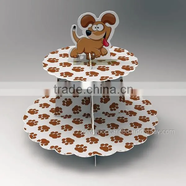 Pink and Silver Cupcake Tower,Cupcake Display Stand,Cup Cake Stand photo-4