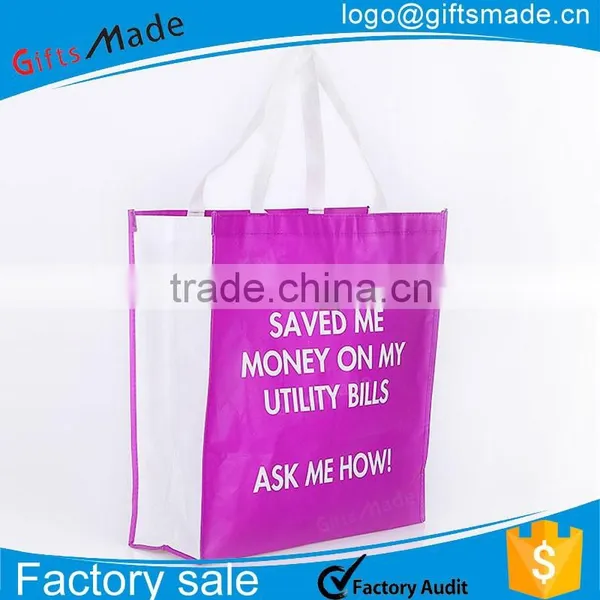 Make Cheap Canvas Gift Non Woven Fabric Bag photo-3