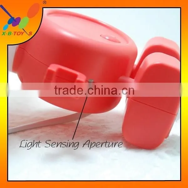 2015 New Creative Intelligent Robot Lamp Lovely Light and Sound Control LED Night Light photo-6