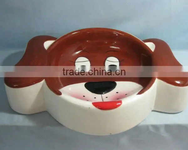 Ceramic Pet Bowl With Little Paw