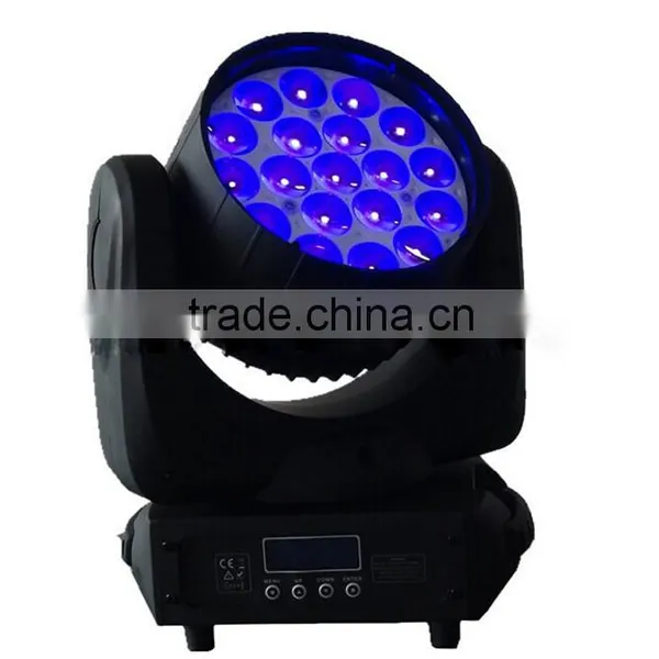 Led Stage Special Effects 19pcs 12w High Brightness 4in1 Dmx512 Moving Head Hot Sale in India photo-3