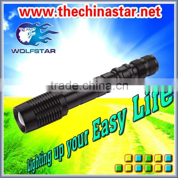Emergency CREE LED Torch Light With Zoom Function