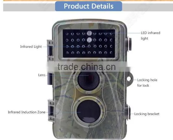 8MP D1001 Hunting Scouting Trail Camera Wildlife Security Game Cam Waterproof