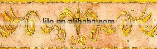 Cheap Listello K Golden Gilding Kitchen Wall Tiles photo-2