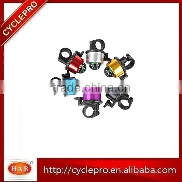 Aluminium Alloy Blue White Red Yellow Novelty China Bicycle Bike Bell With Compass photo-4