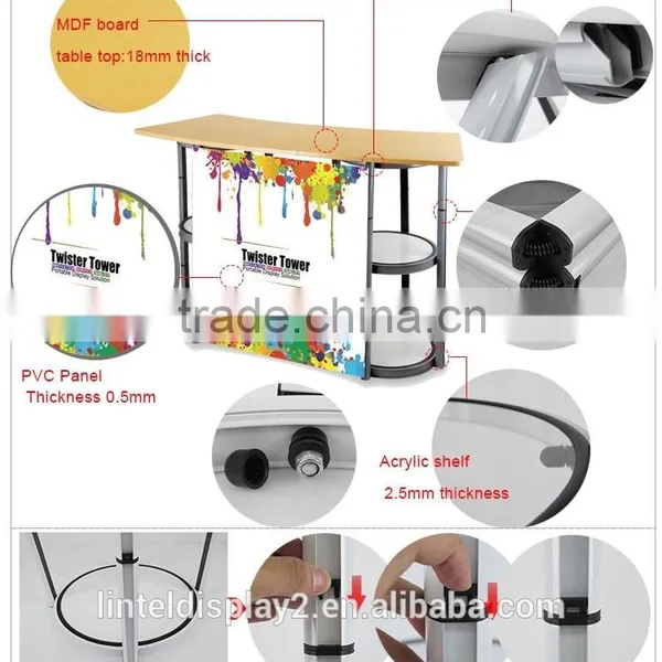 Portable Aluminum Folded Multifunctional Table photo-2