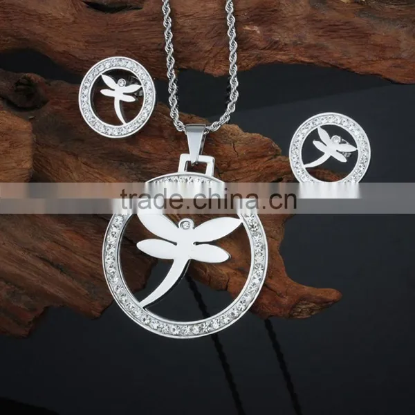 2015 New Design Fashion 925 Sterling Silver Jewelry Set Wholesale photo-2