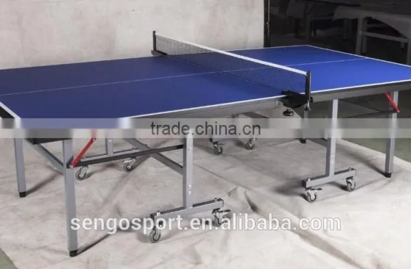 Blue Table Surface Adjustable Table Tennis Ball Machine photo-5