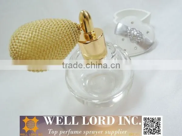 Popular Wedding Gift Set 50ml Perfume With Red Bulb Sprayer Bottle photo-2