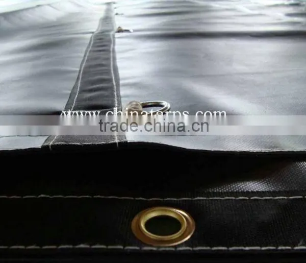 Flatbed Truck Tarp - 15oz Light Weight Steel Tarp For Flatbed Trailer Tarps photo-2